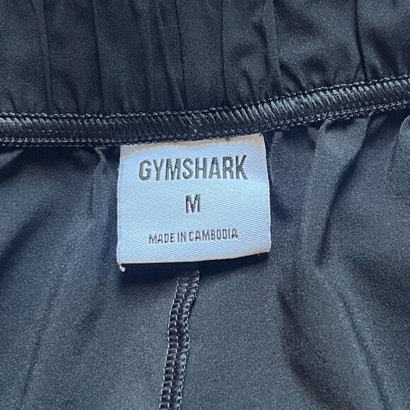 Gymshark Black Workout Shorts Women’s Size Medium - Picture 7 of 8